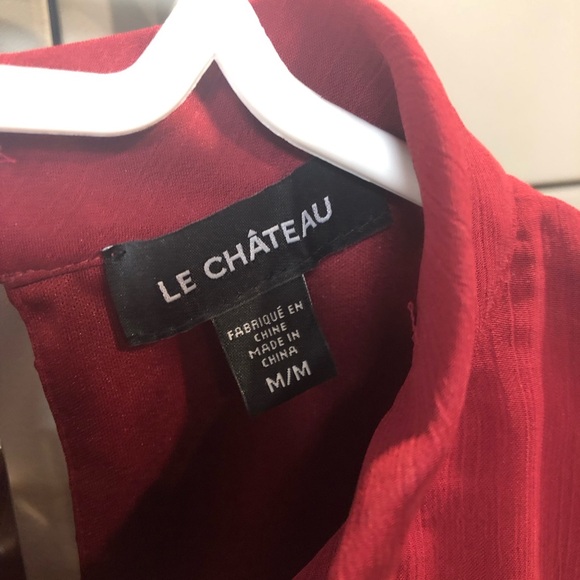 Ladies Medium Embroidered Top: Le château - Picture 3 of 9